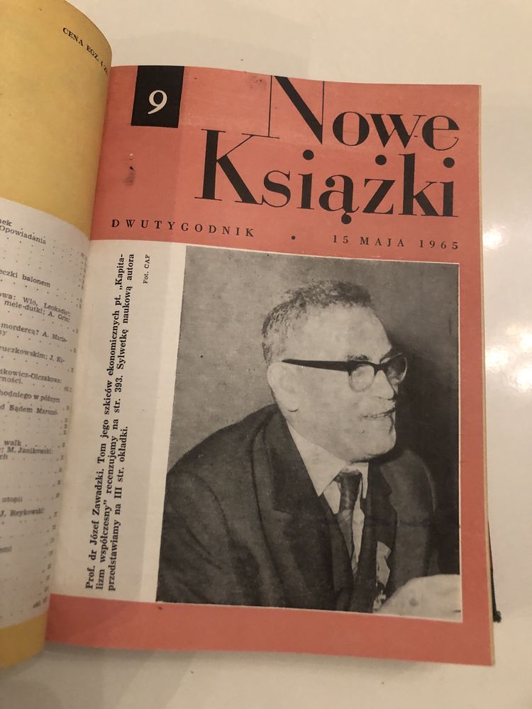 Czasopismo Nowe książki 1963r cz.2 1965r