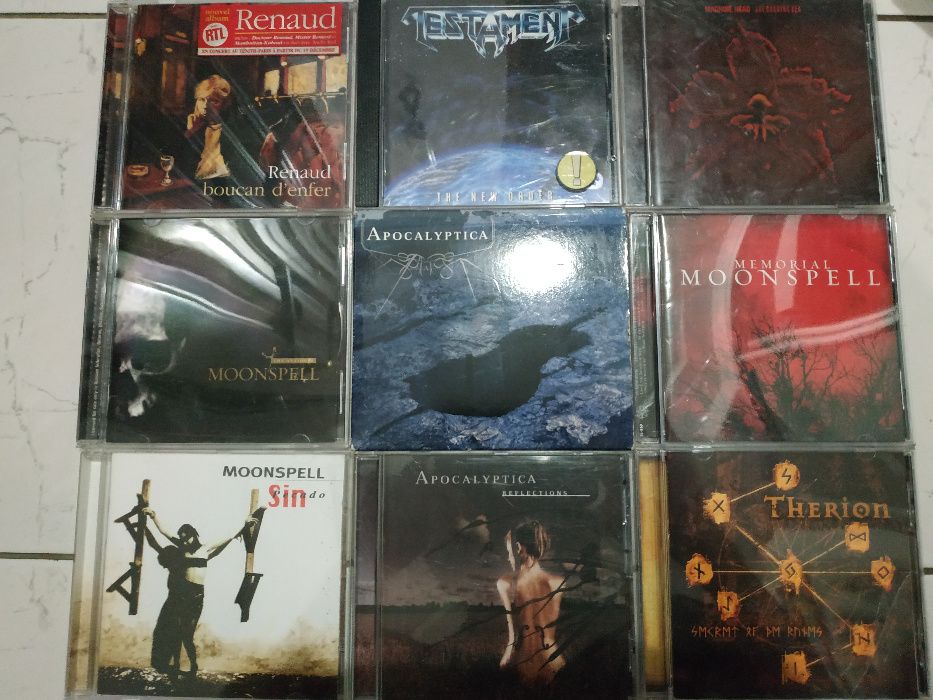 Продам лицензионные компакт диски различных металл групп