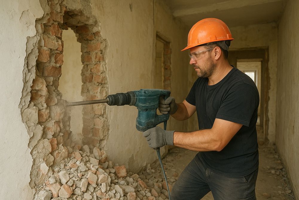 Демонтаж зданий квартир