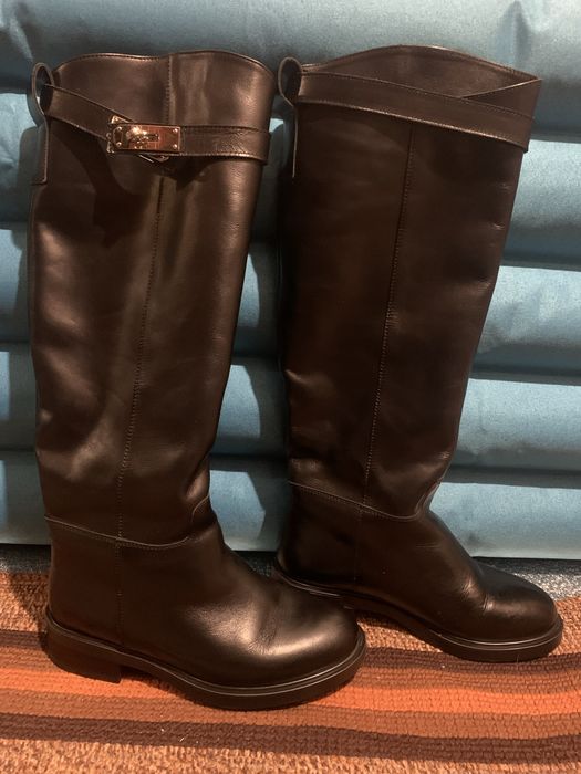 Шкіряні сапоги вживані