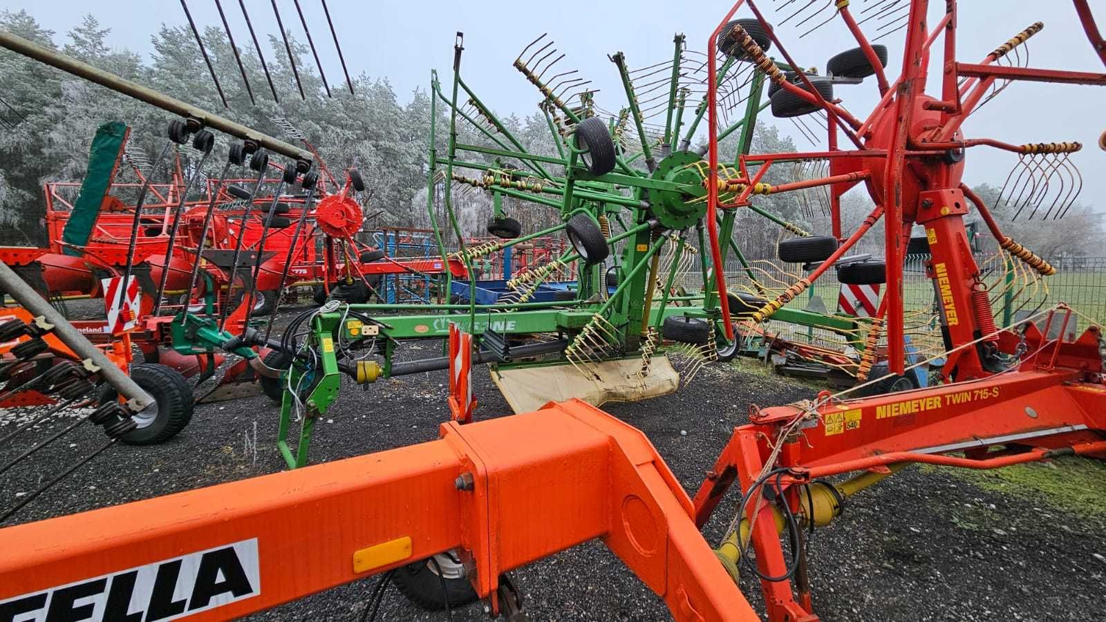 Zgrabiarka krone pottinger fella niemeyer deutz  vicon przetrzasarka