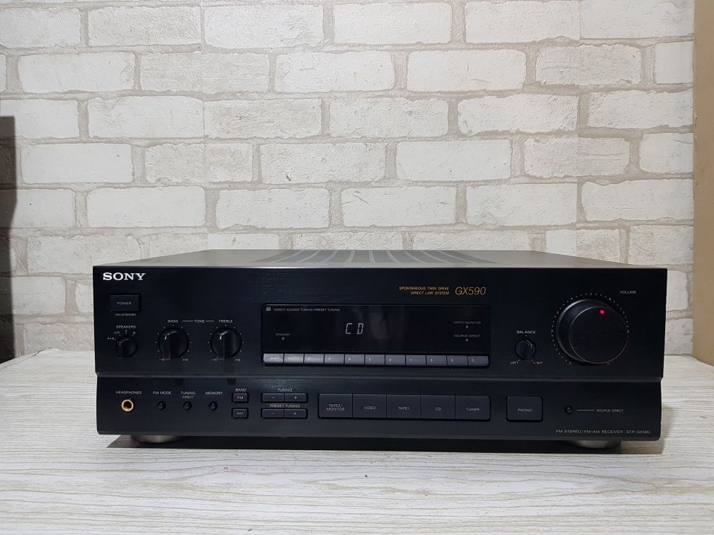 Продано  ресивер/підсилювач Sony STR-GX590 2x80Вт  б/у з Німеччини