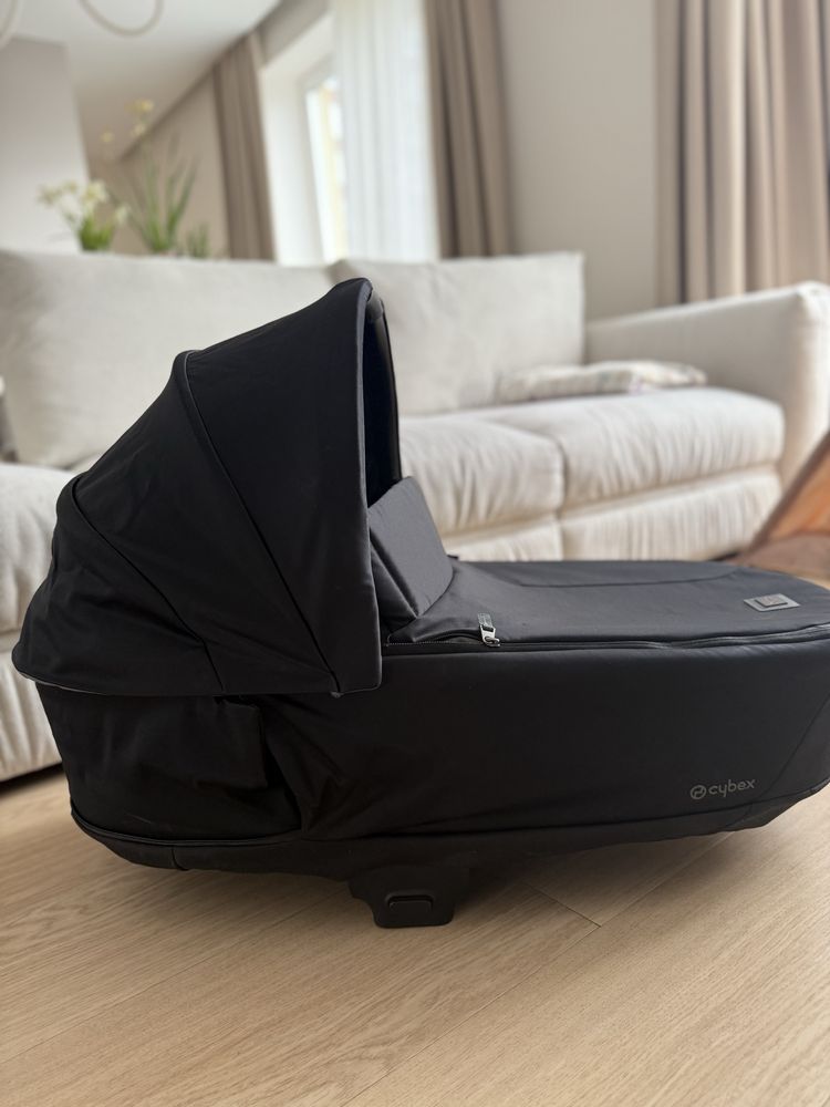 Люлька cybex priam 4.0 onyx black