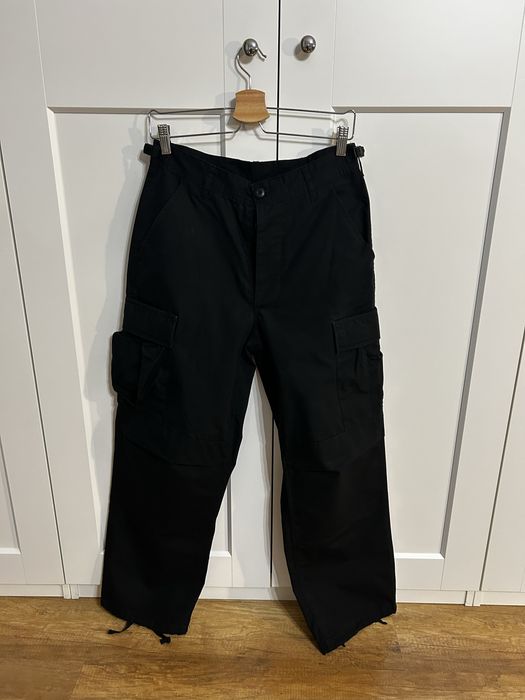 Czarne bojówki BDU Pants - rozmiar S