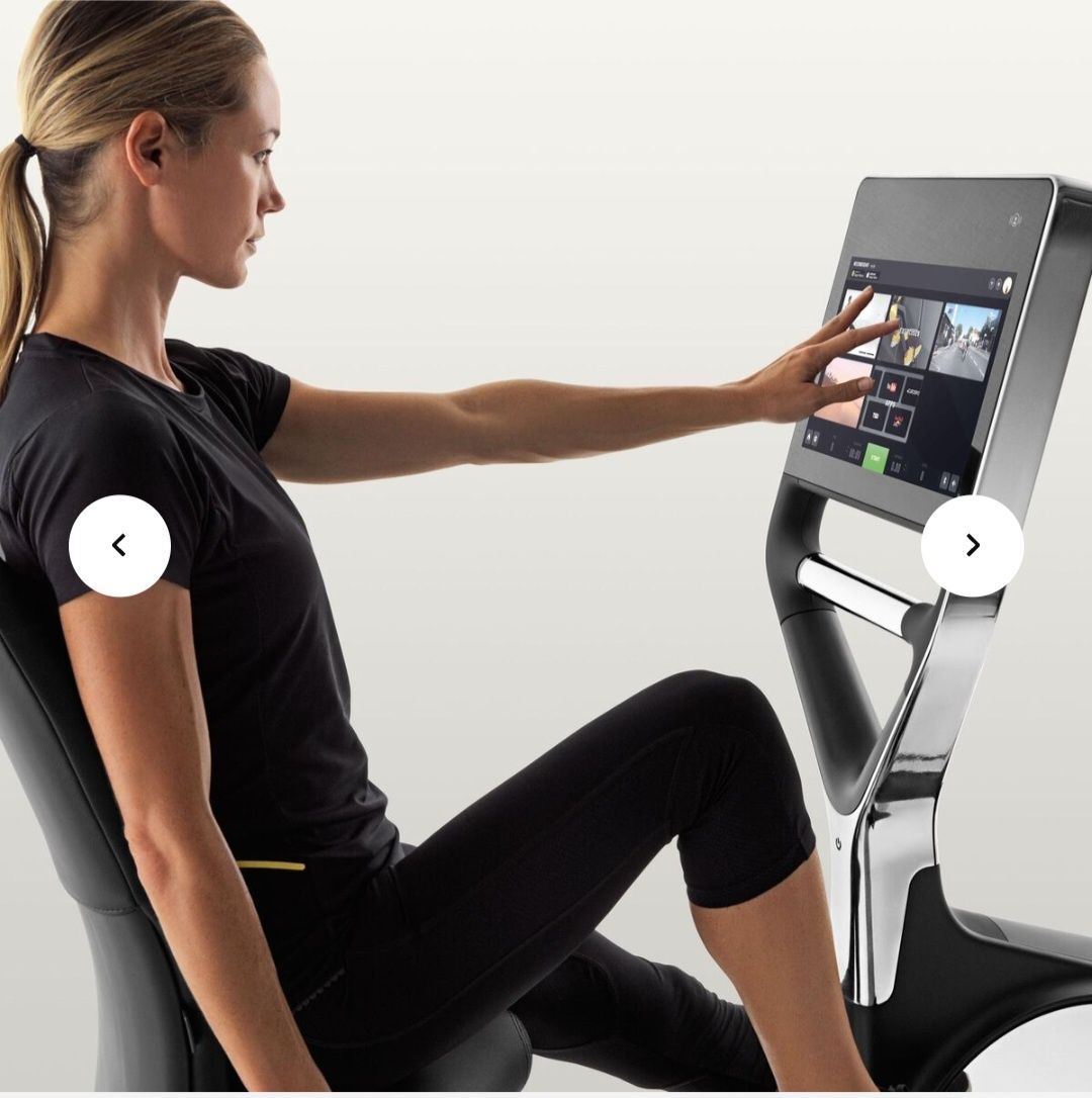 Technogym Recline Personal rower stacjonarny rowerek poziomy Siłownia