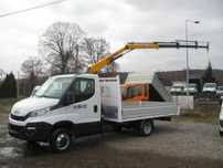 Iveco DAILY 35C13.. HDS --8,5-M. + SKRZYNIA  4-M.  MOCNY DŁUGI HDS - 8.5-M.. Skrzynia 4-M. Z Włoch Bez Korozji
