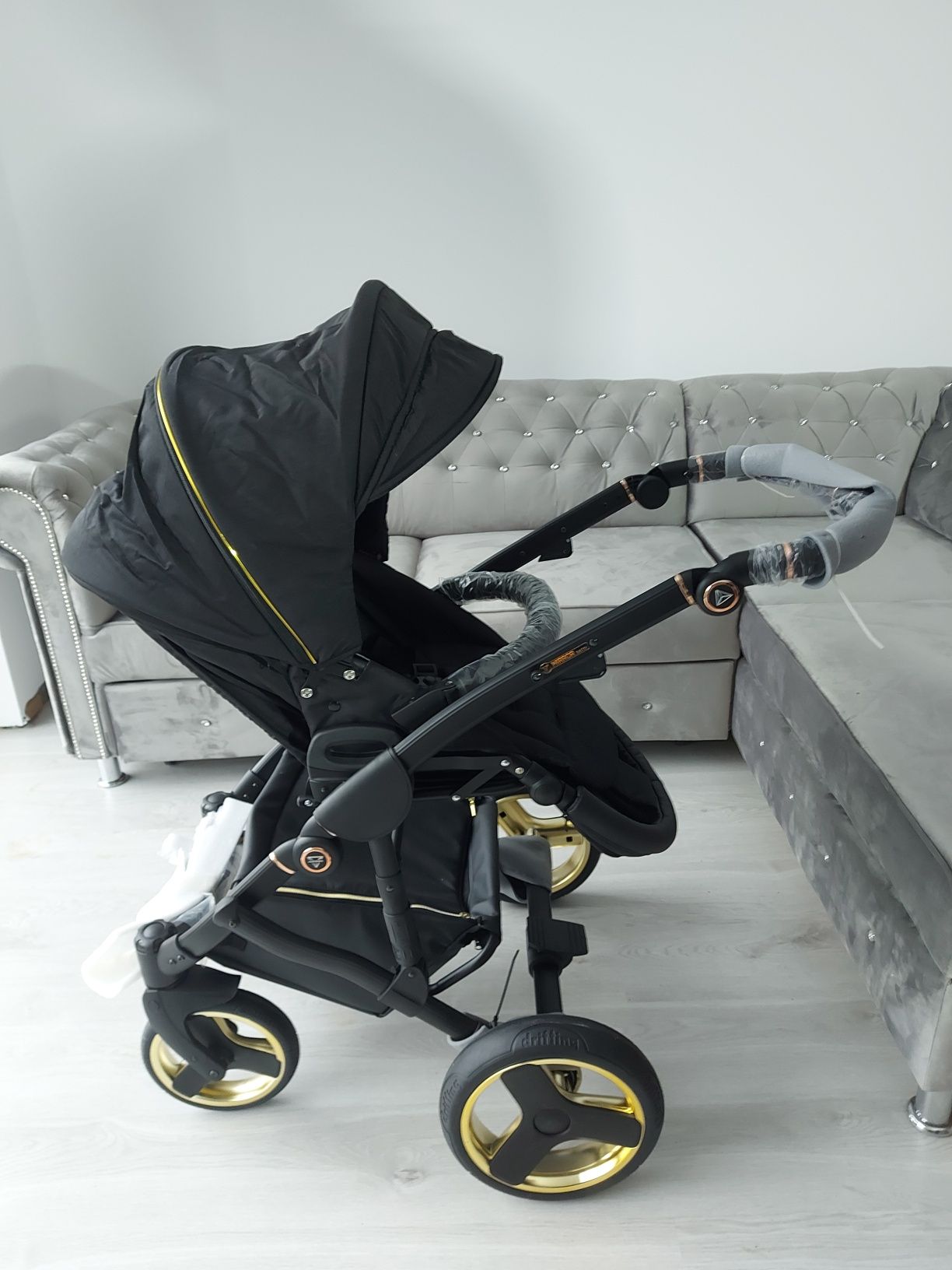 Wozek 2w1 3w1 junama diamond fluo line Nowy wysyłka ekoskóra