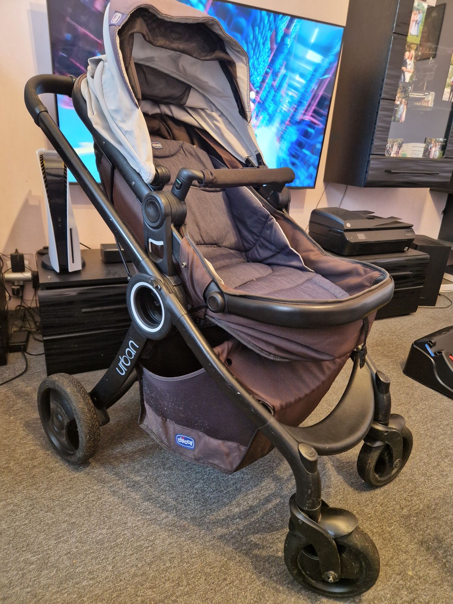 Wózek Chicco Urban 3w1 plus łóżeczko turystyczne