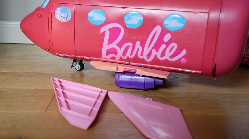 Samolot dla Barbie