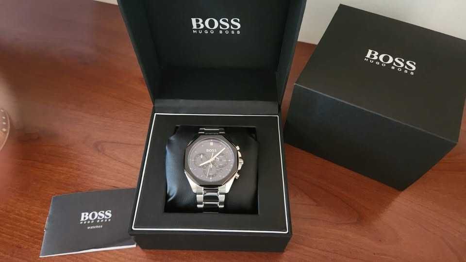 Oportunidade! Relógio Hugo Boss Cloud - Novo