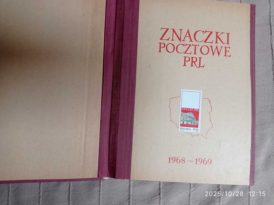 Znaczki  pocztowe Polski Ludowej 1968, 1969