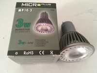 Lâmpada halogéneo Microled Plus - RoHS - Lumen: 100 lm/w
