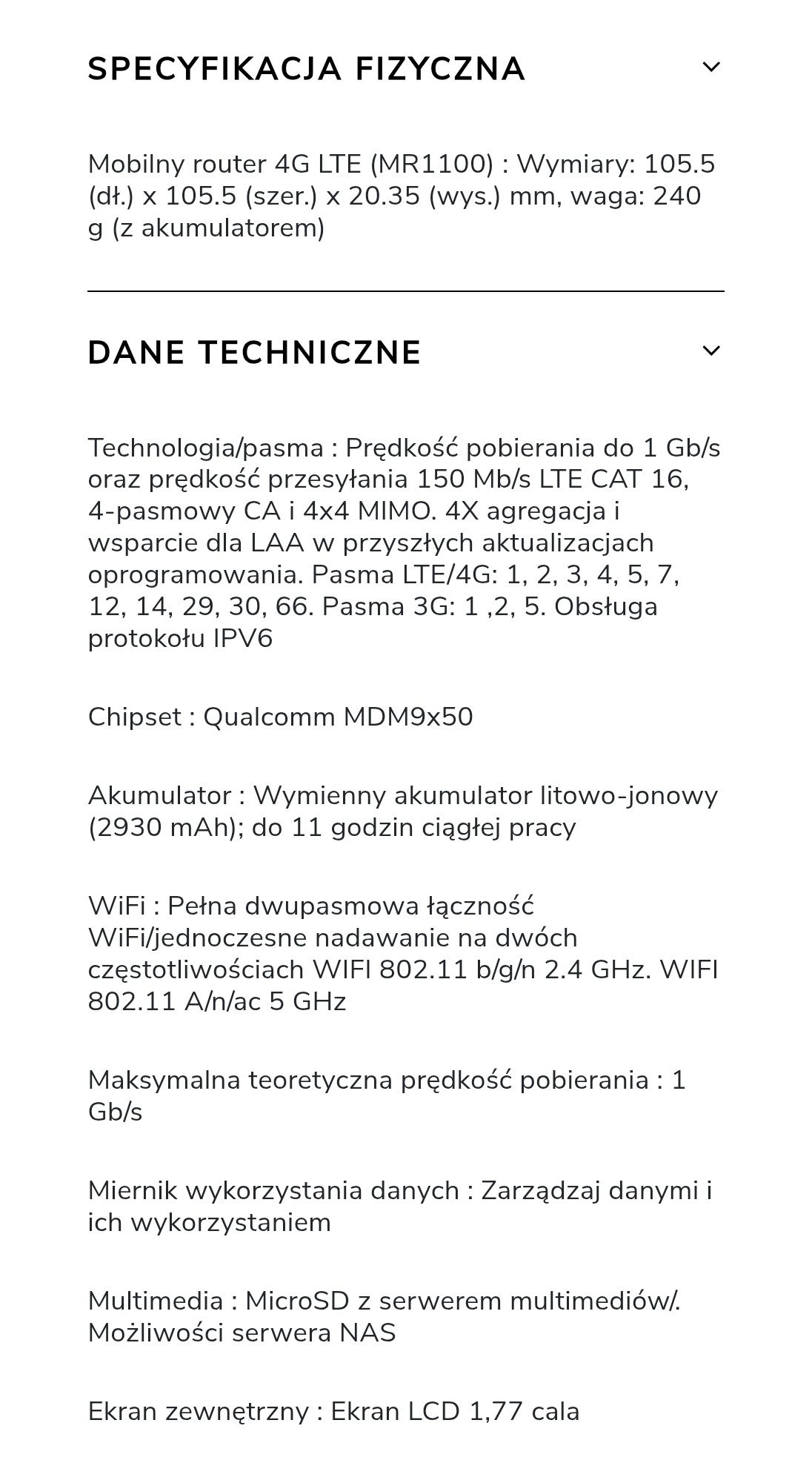 Router Netgear Nighthawk M1