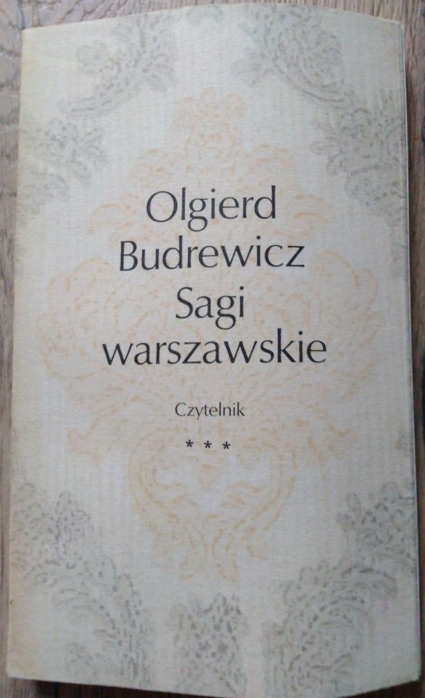 Sagi warszawskie 3