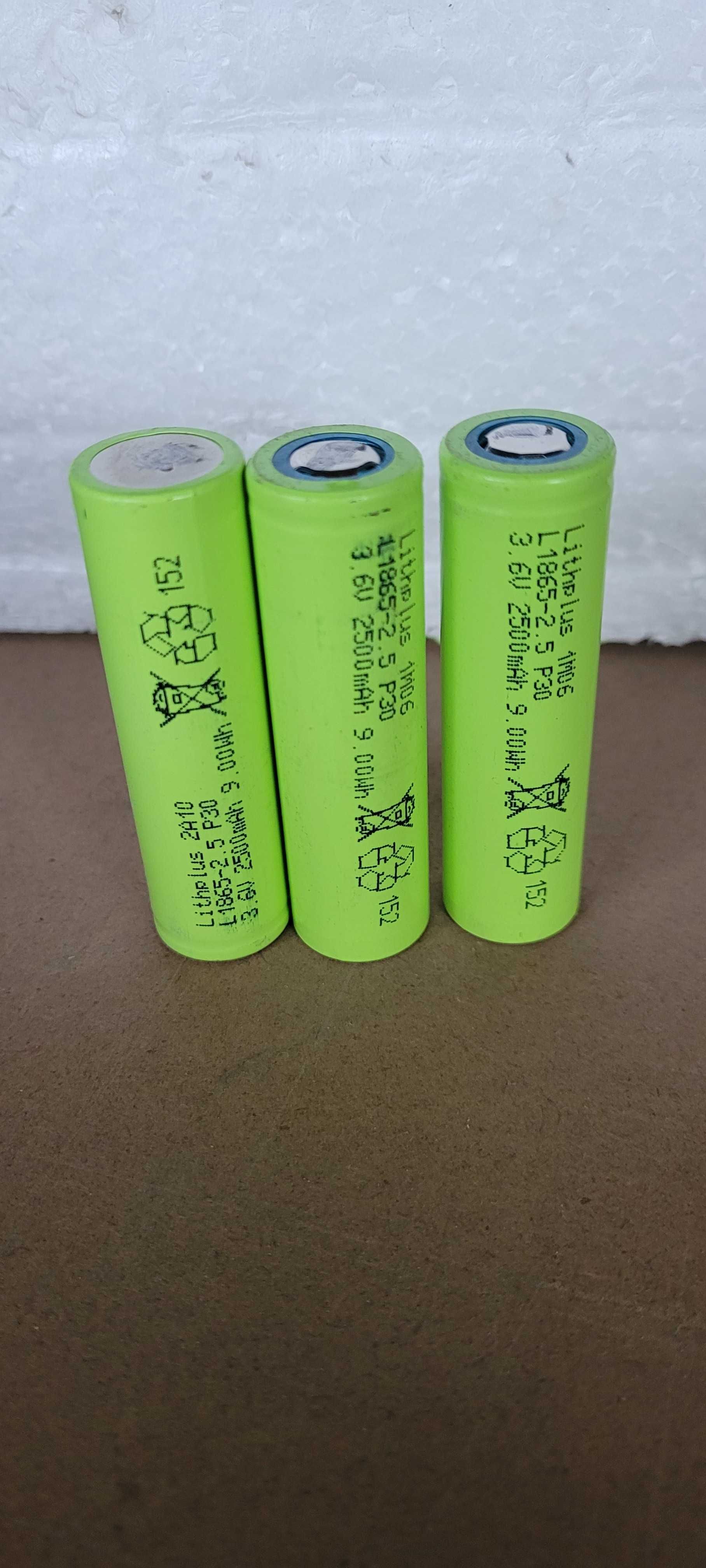 Lithplus L 18650 -2.5 ah 20a ogniwa vtc 25r
25r TerraE
