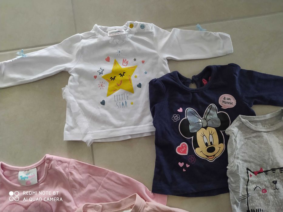 Zestaw bluzeczek rozm. 68