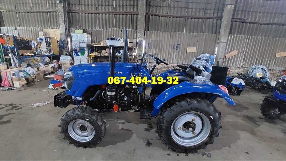 Мінітрактор Файтер СКІФ XT 244 - 3 циліндри, Двигун КМ + Доставка