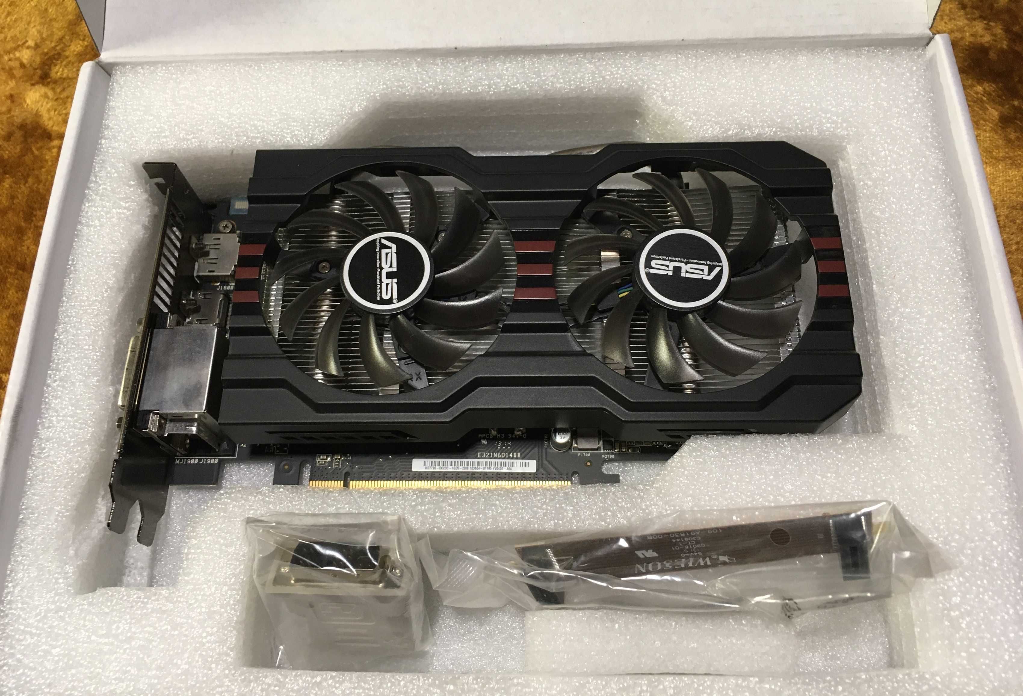 Asus Radeon HD7790 D2OC-1GD5 1GB DDR5 Wersja oc heatpipe