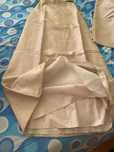 vestido de cerimónia e esharpe