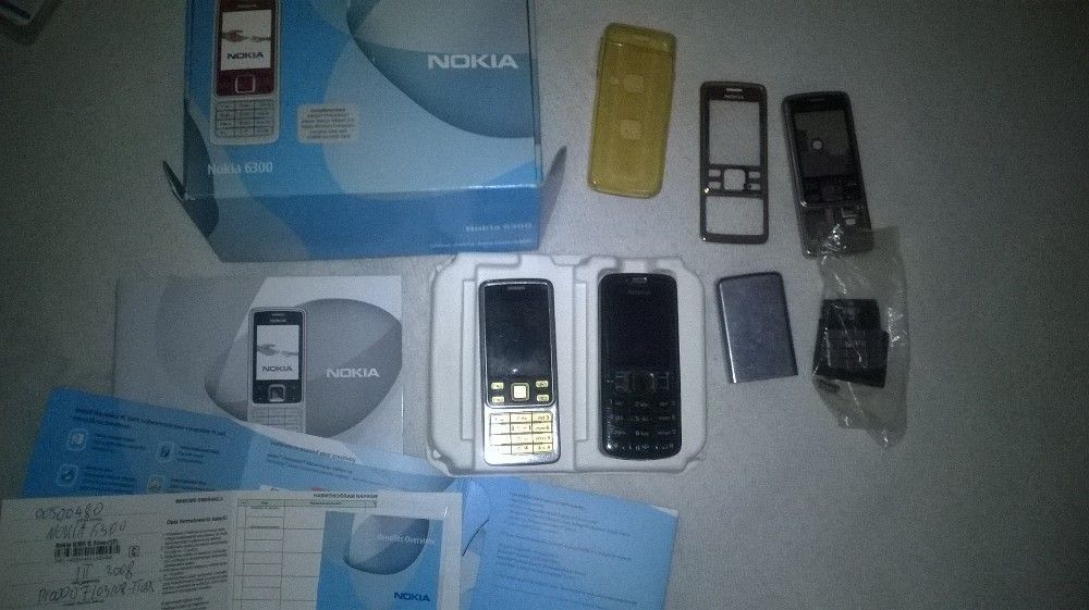 Nokia 6300 i 3110c ładowarki plus dodatki Legalne telefony