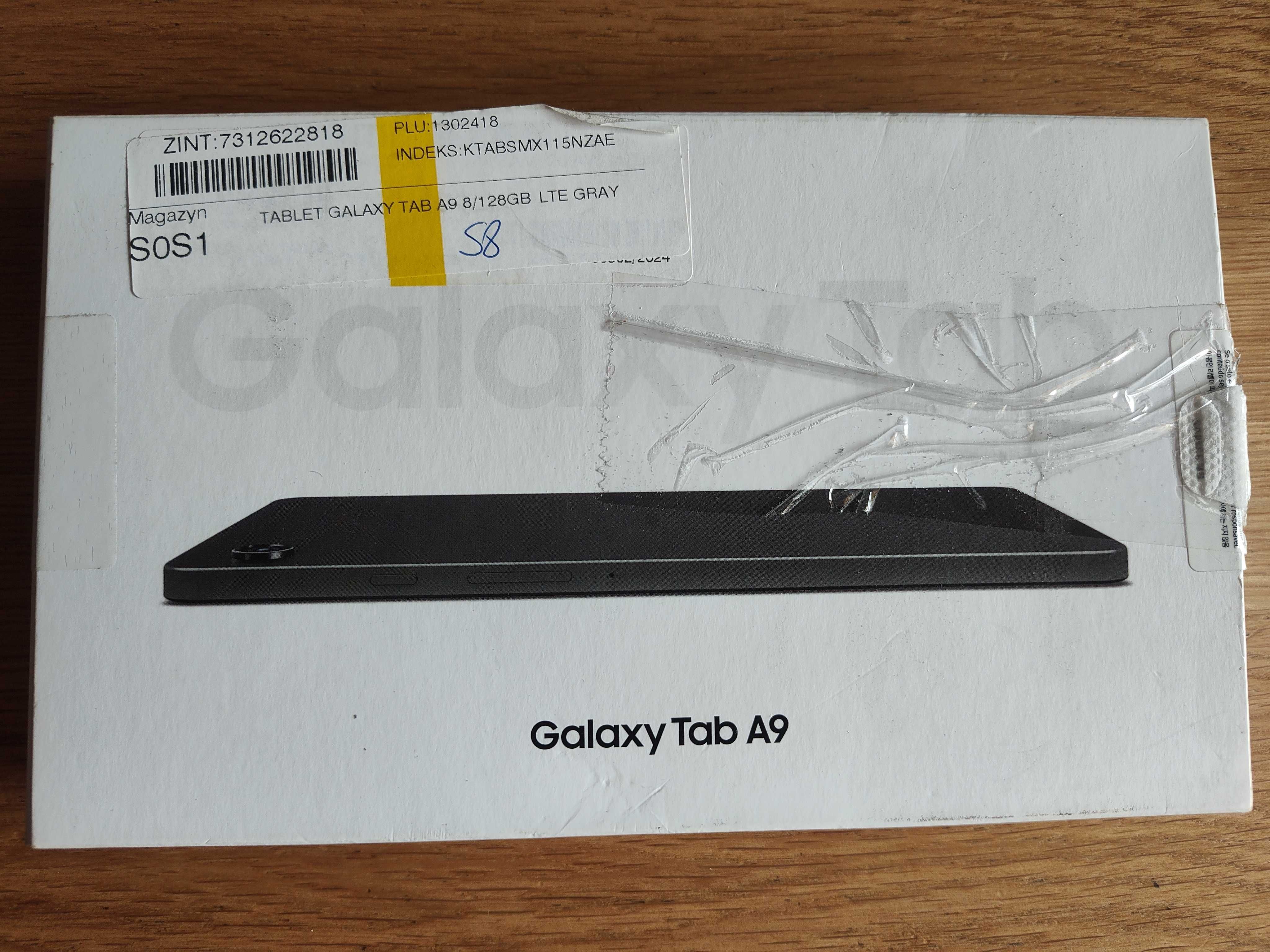 Tablet Samsung Galaxy TAB A9 LTE SM-X115 8Gb RAM 128 gb ROM Android 15