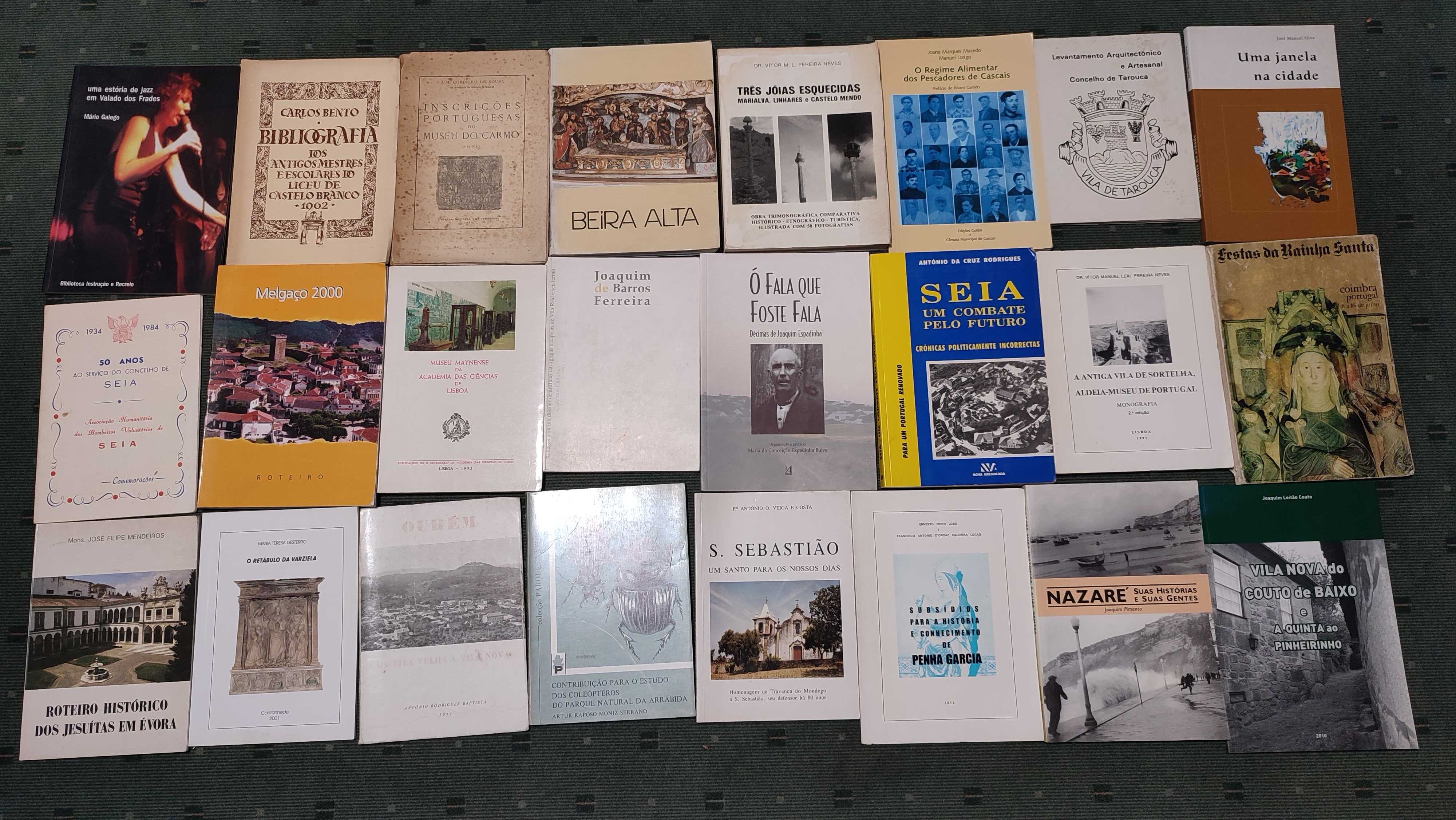 Livros sobre História de Localidades Portuguesas - cada 5 €