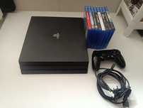PS4 PRO 1tb c/ jogos