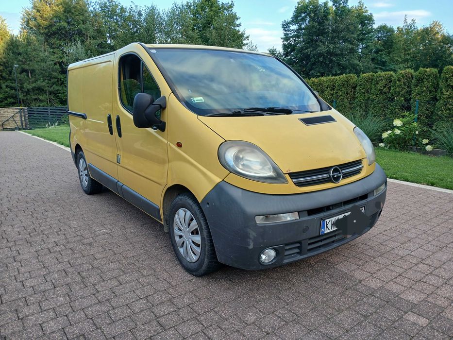 Opel Vivaro 1.9 CDTI 8 lat u jednego właściciela