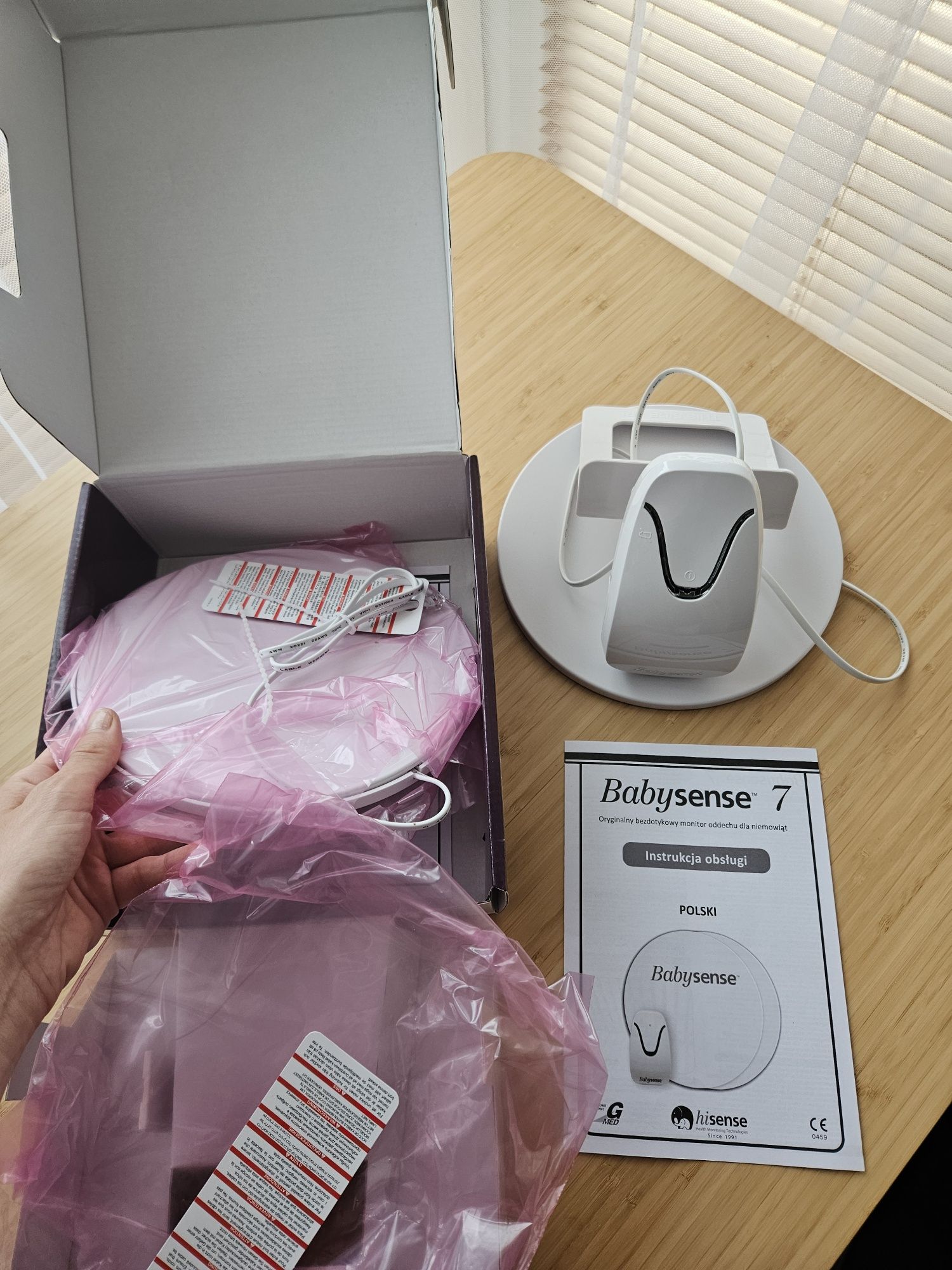 Babysense 7 monitor oddechu dla niemowląt