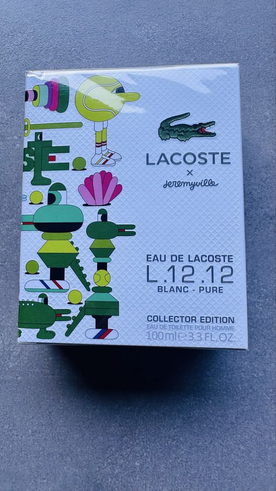 Lacoste Eau De Lacoste L.12.12 Blanc Pure X Jeremyville
