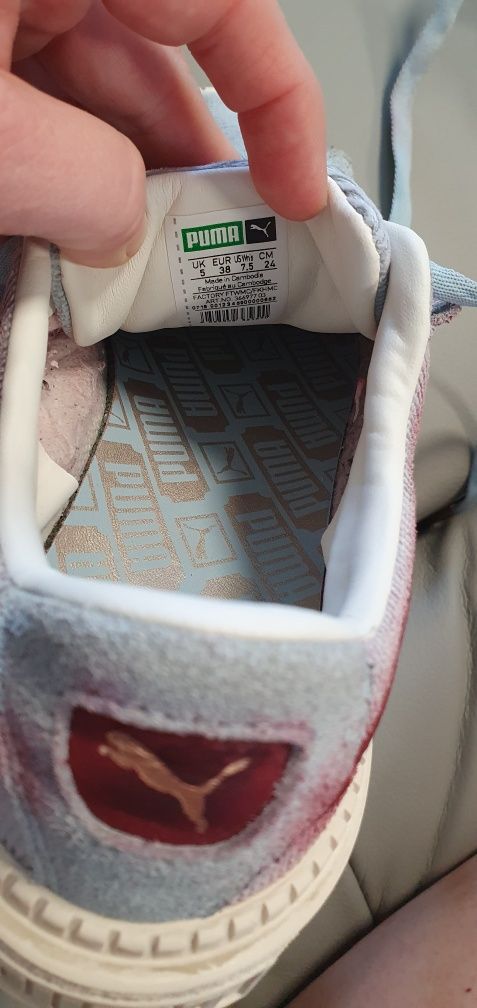 Buty Puma na platformie 38