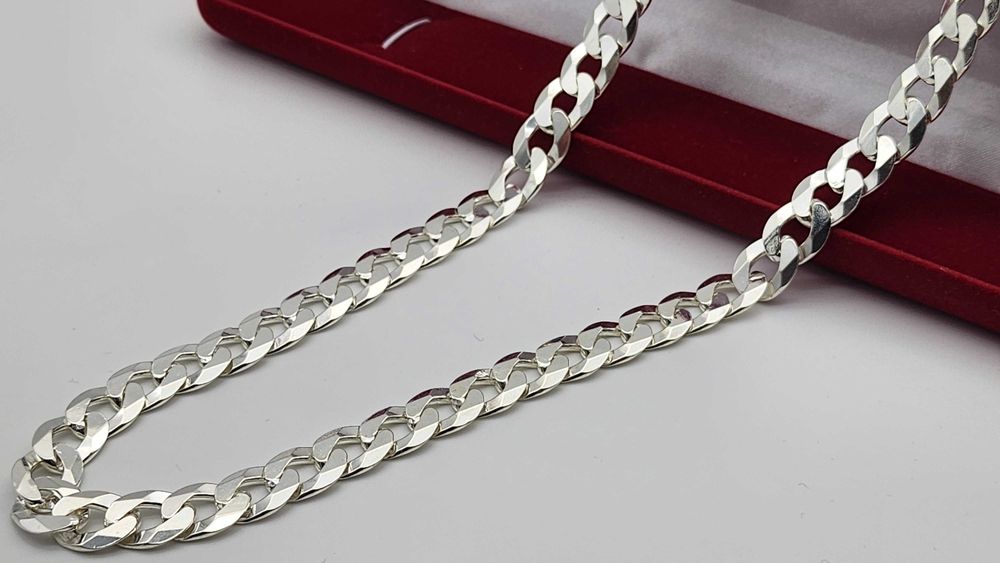 Piękny NOWY srebrny łańcuszek P.925 W.77,75g