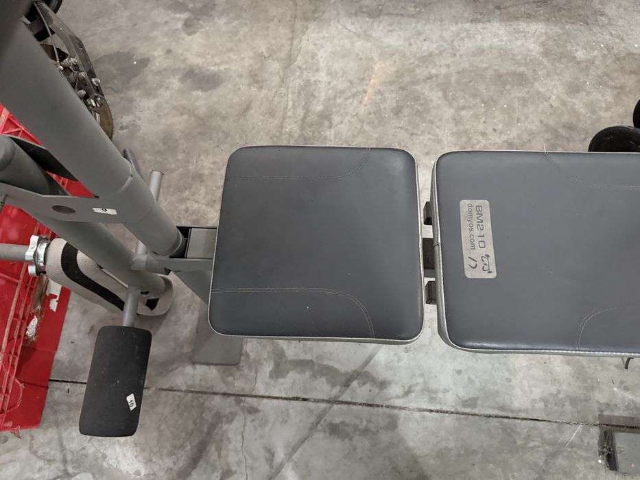 Banco + Barra + Pesos