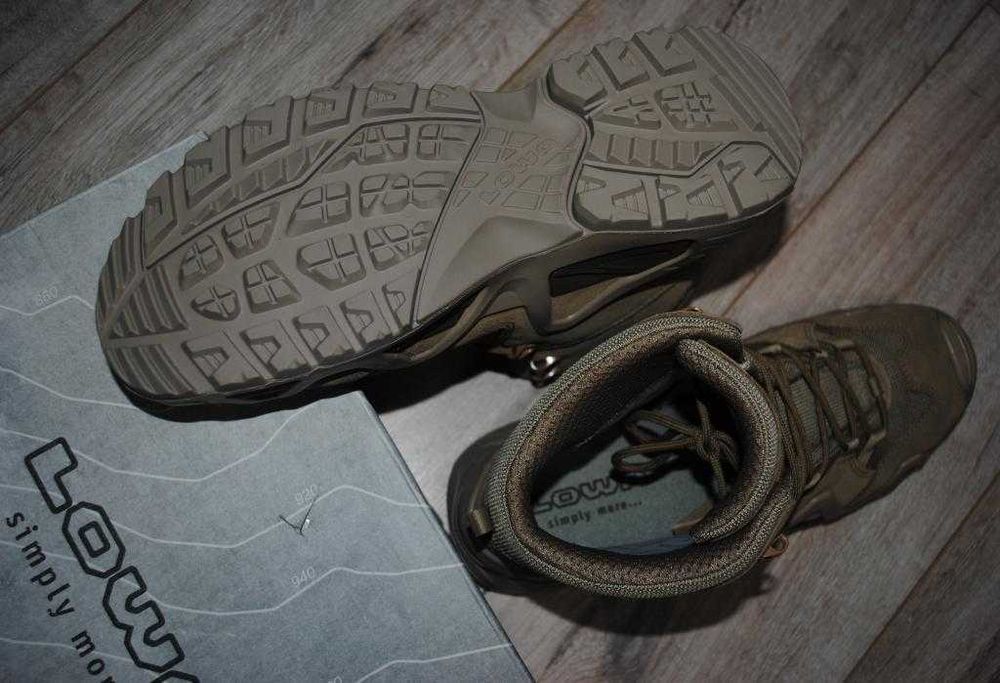 Черевики Lowa Zephyr GTX MID TF Coyot трекінгові тактичні 45р Берці.