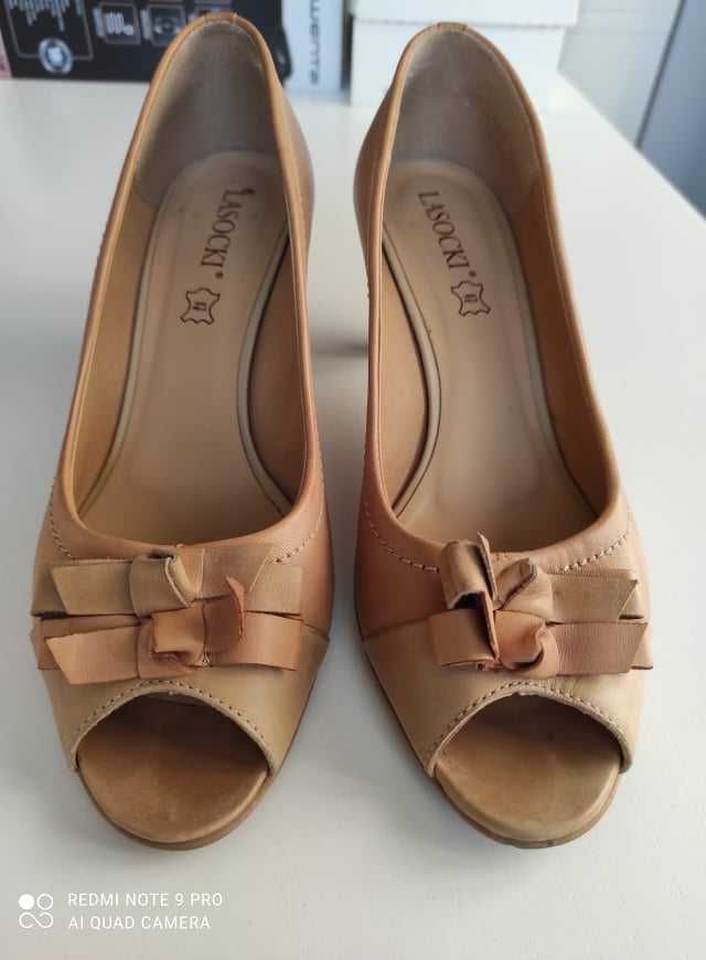 czółenka peep-toe Lasocki r. 39