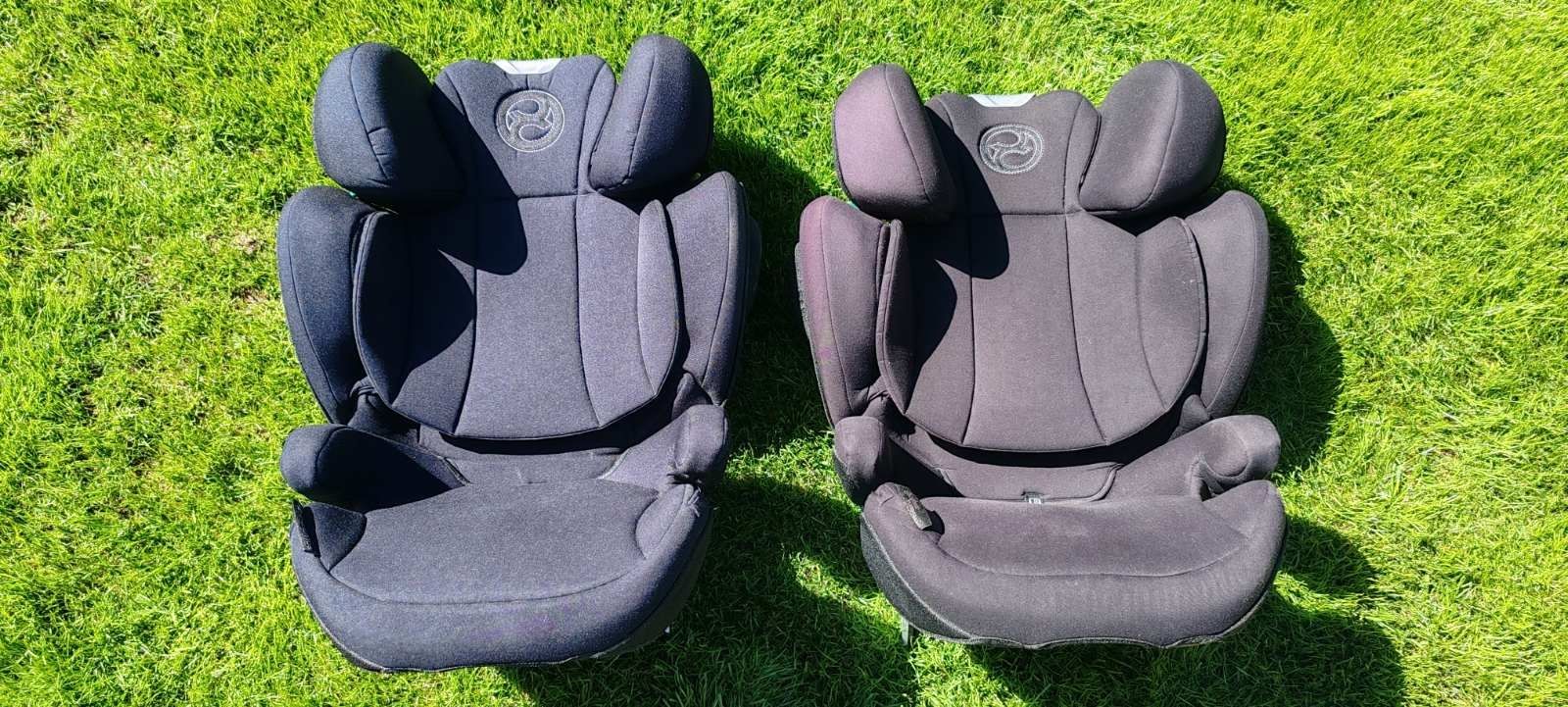 Fotelik dziecięcy cybex solusion z i-fix deep black