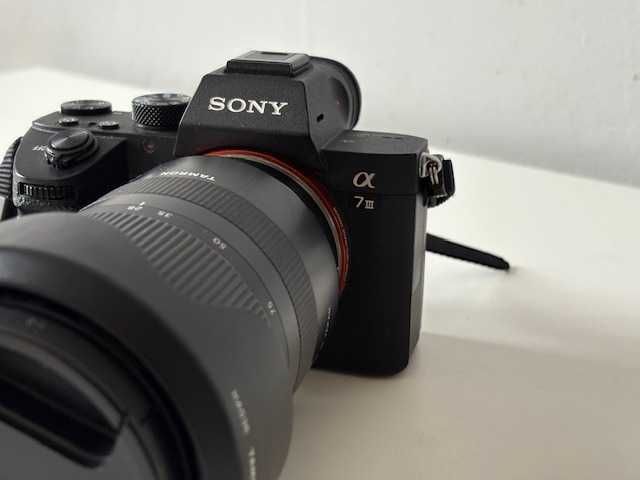 Sony A7 III + obiektyw Tamron 28-75 f2.8 + torba + 128GB SD