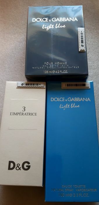 Dolce Gabbana Light blue.чоловіча,жіноча..L'Imperatricе 3.лот.100мл.