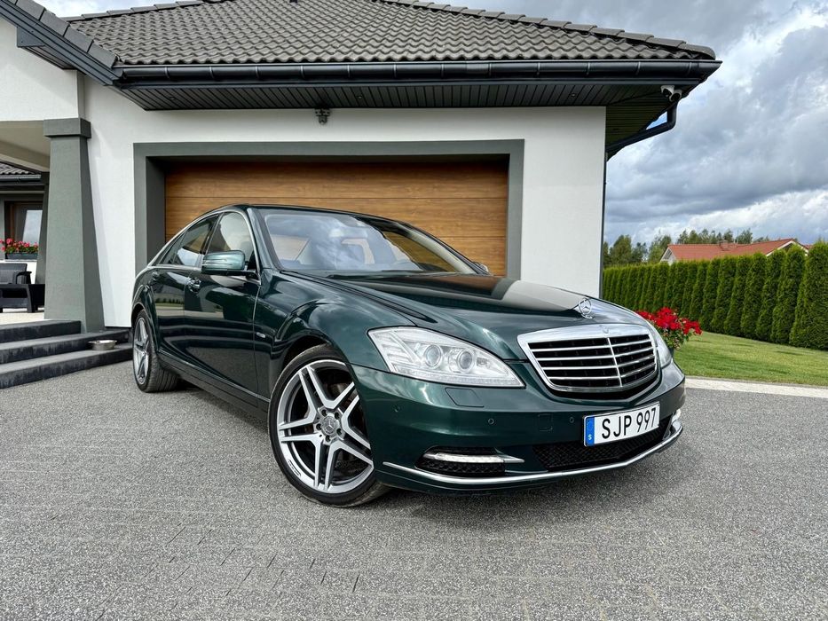 Mercedes-Benz Klasa S S350cdi 258km super stan bezwypadek potwierdzony przebieg