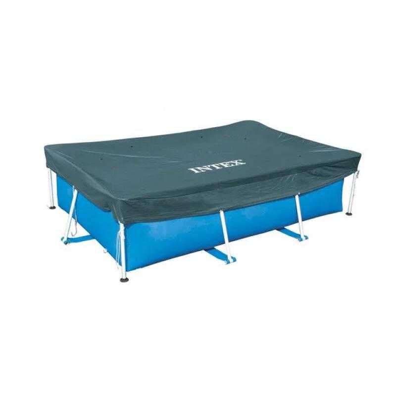 Бассейн каркасный Intex 28272 NP прямоуг. 300*200*75 см, тент 28038