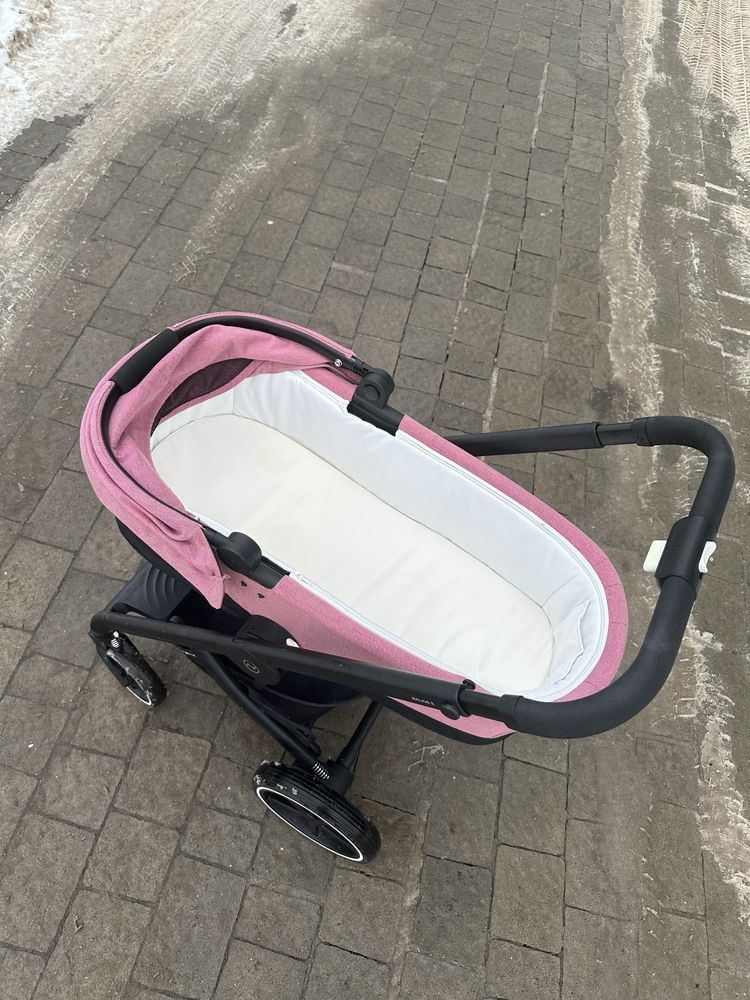 Коляска Cybex Balios S Lux Magnolia Pink 2 в 1 2020