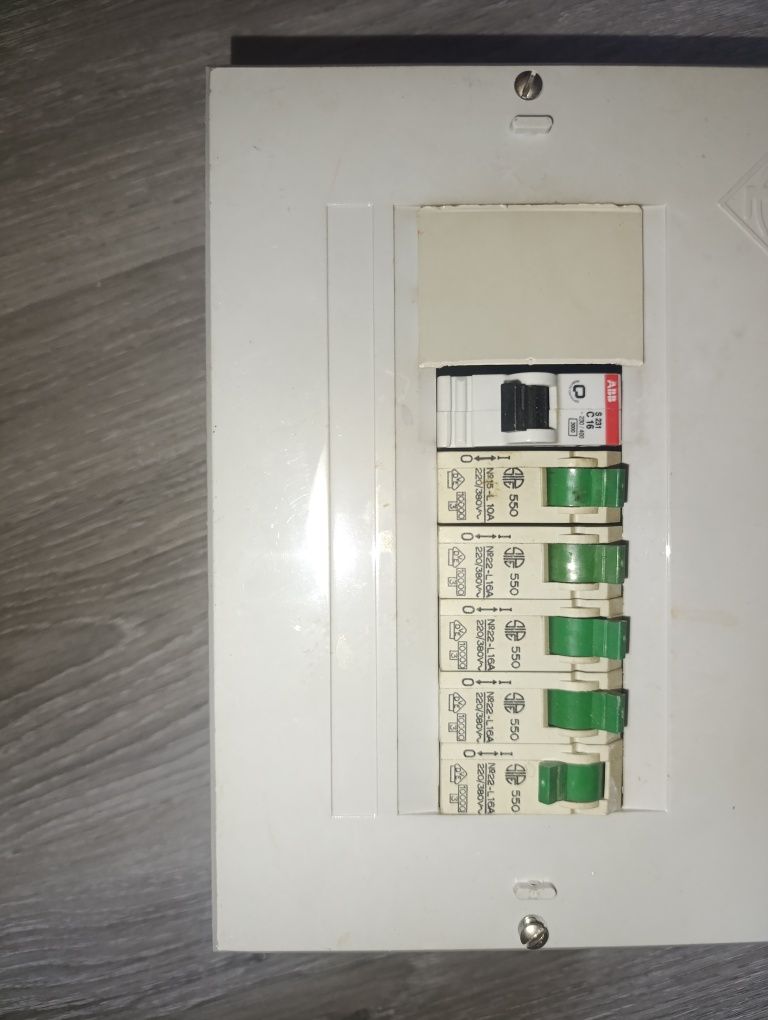 Quadro elétrico usado