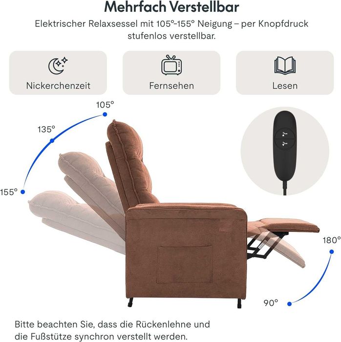 Nowy elektryczny fotel / regulowany / sofa / krzesło / FlexiSpot!K447!