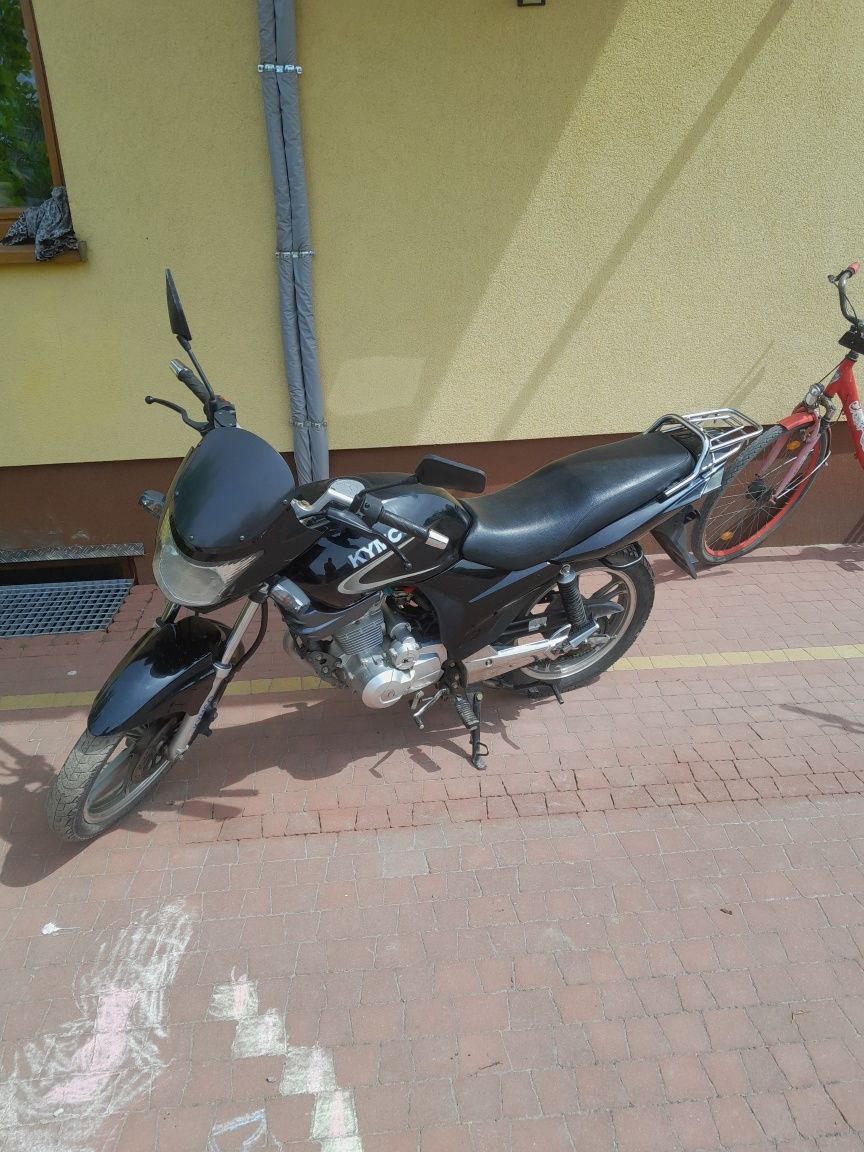 Kymco Pulasar rocznik 2012 poj. 125 kat B 7500 przebiegu stan bdb