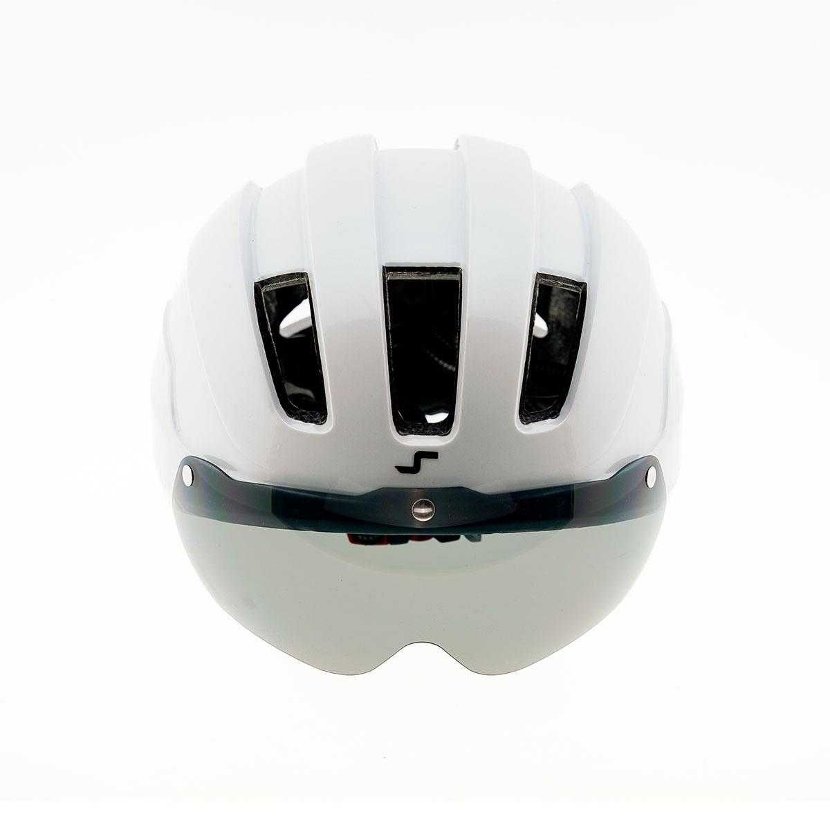 Kask rowerowy SkateFlash Atomic White