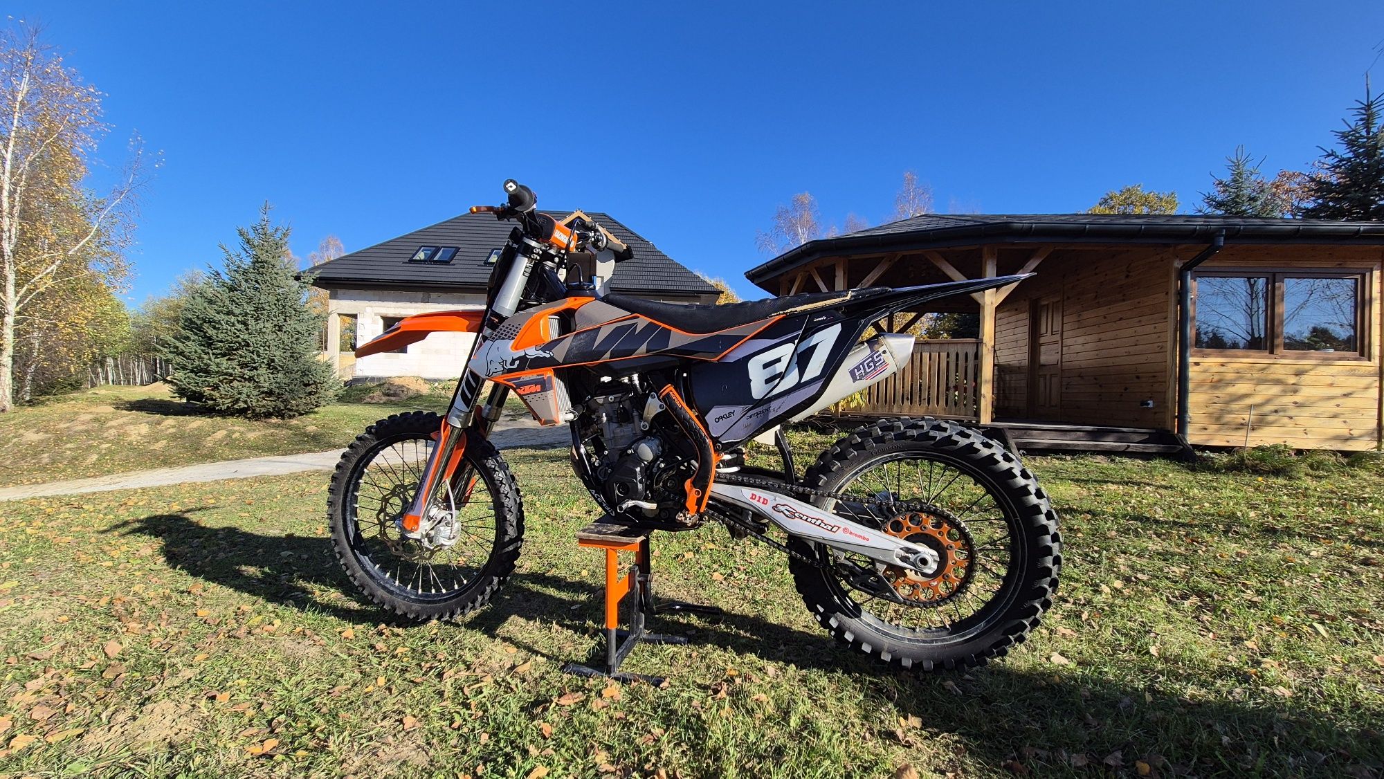 Ktm Sxf 250, 2017, rozrusznik,mapy