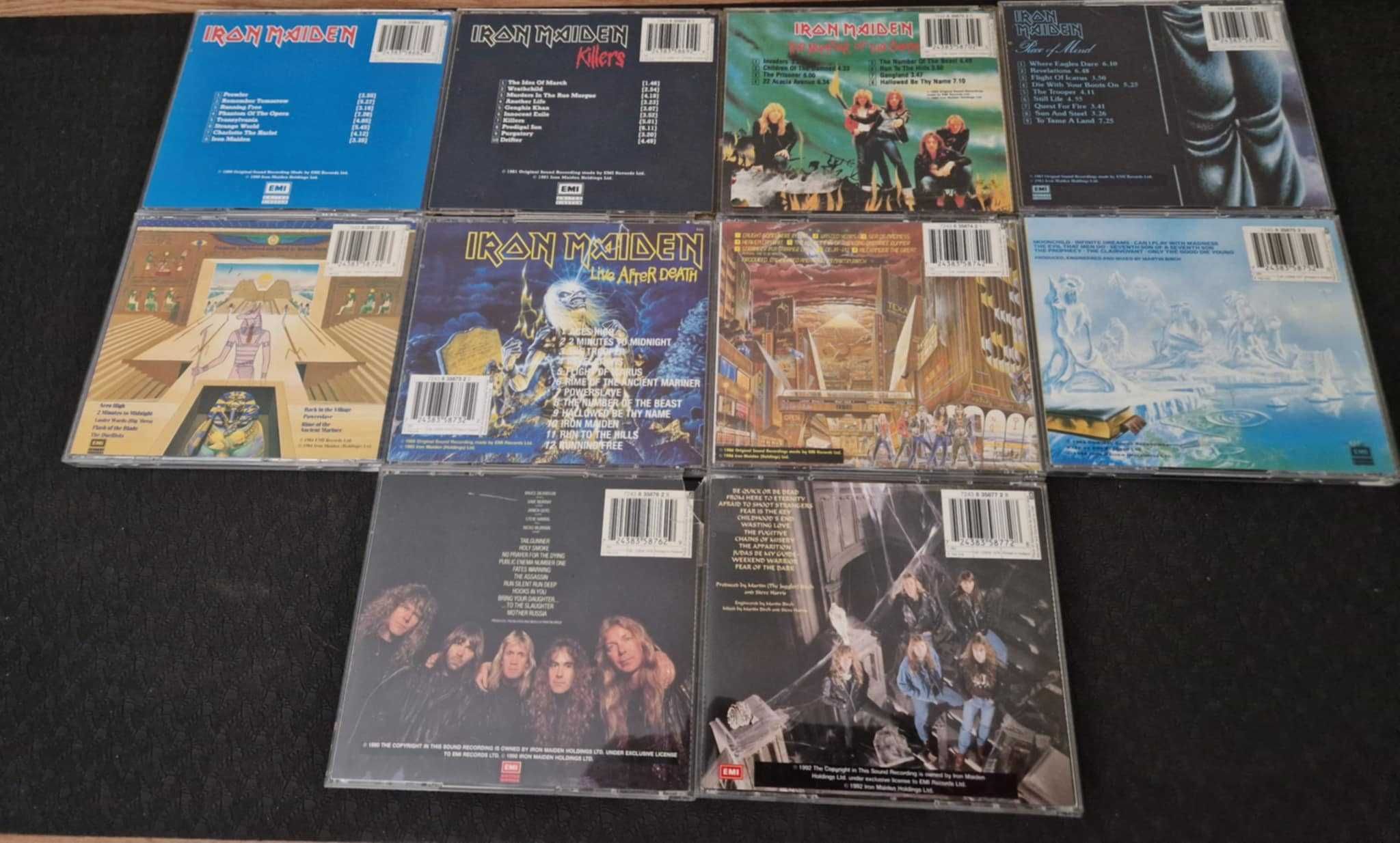 Iron Maiden 10 x Original Album Plus Bonus CD