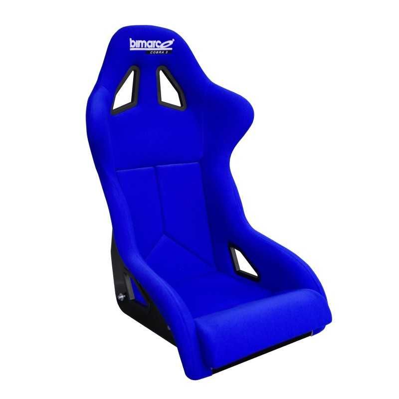 Fotel kubełkowy Bimarco Cobra 3 Niebieski /drift/rajdowy/wyścigowy
