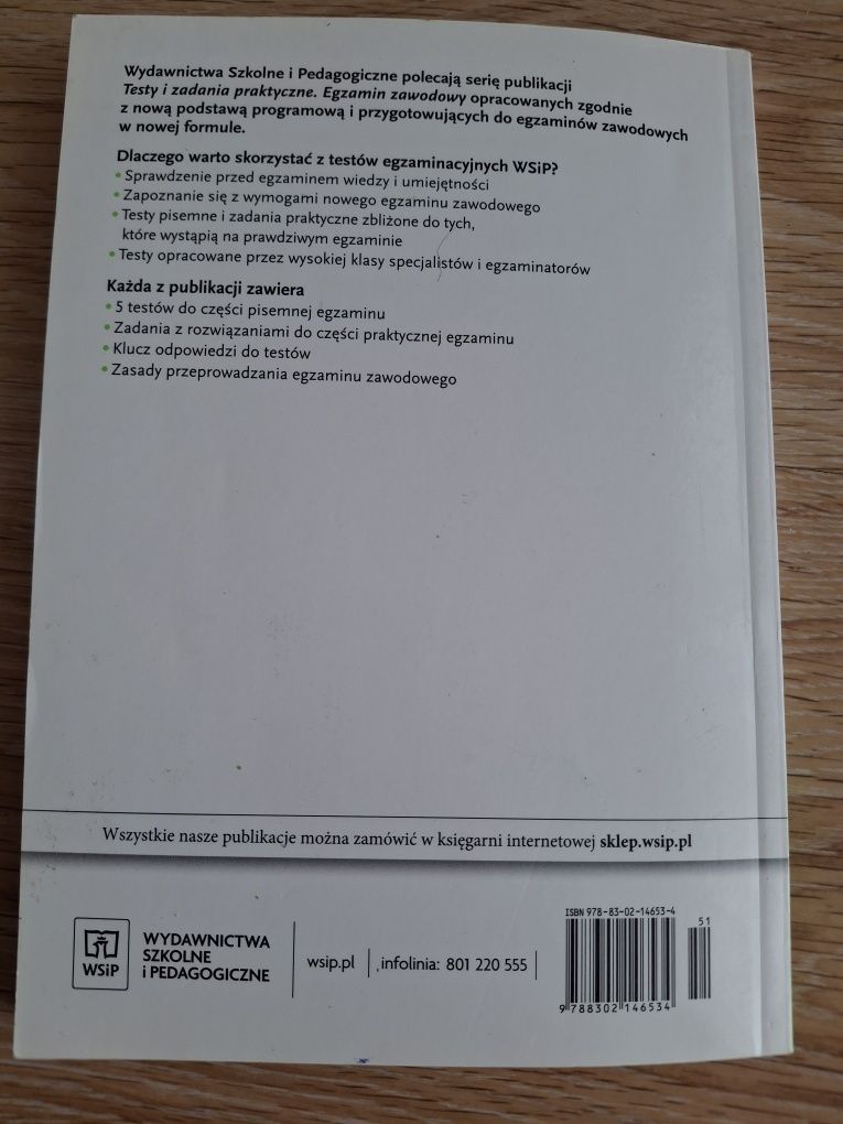 Podręcznik Technik informatyk-testy i zadania praktyczne E.12