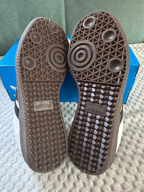 New Buty /Samba og*/ adidas_White-Czarne paski / uniseks/ r.42